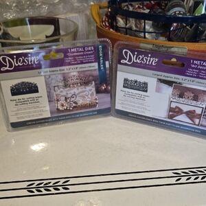 Crafter's Companion Die'sire Lot Of 2 Edge'able Die Sets NEW